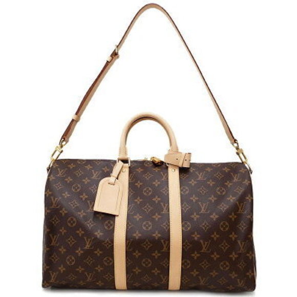Louis Vuitton Monogram Keepall Bandouliere Bag - Picture 1 of 5